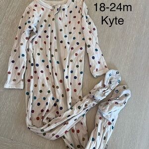 Kyte Polka Dot Baby Onesie